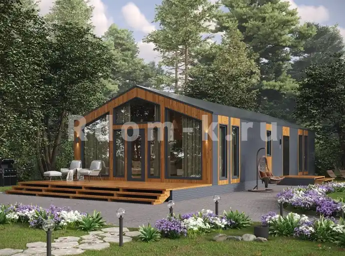 Коттедж 16.7х9м «Моцарт»